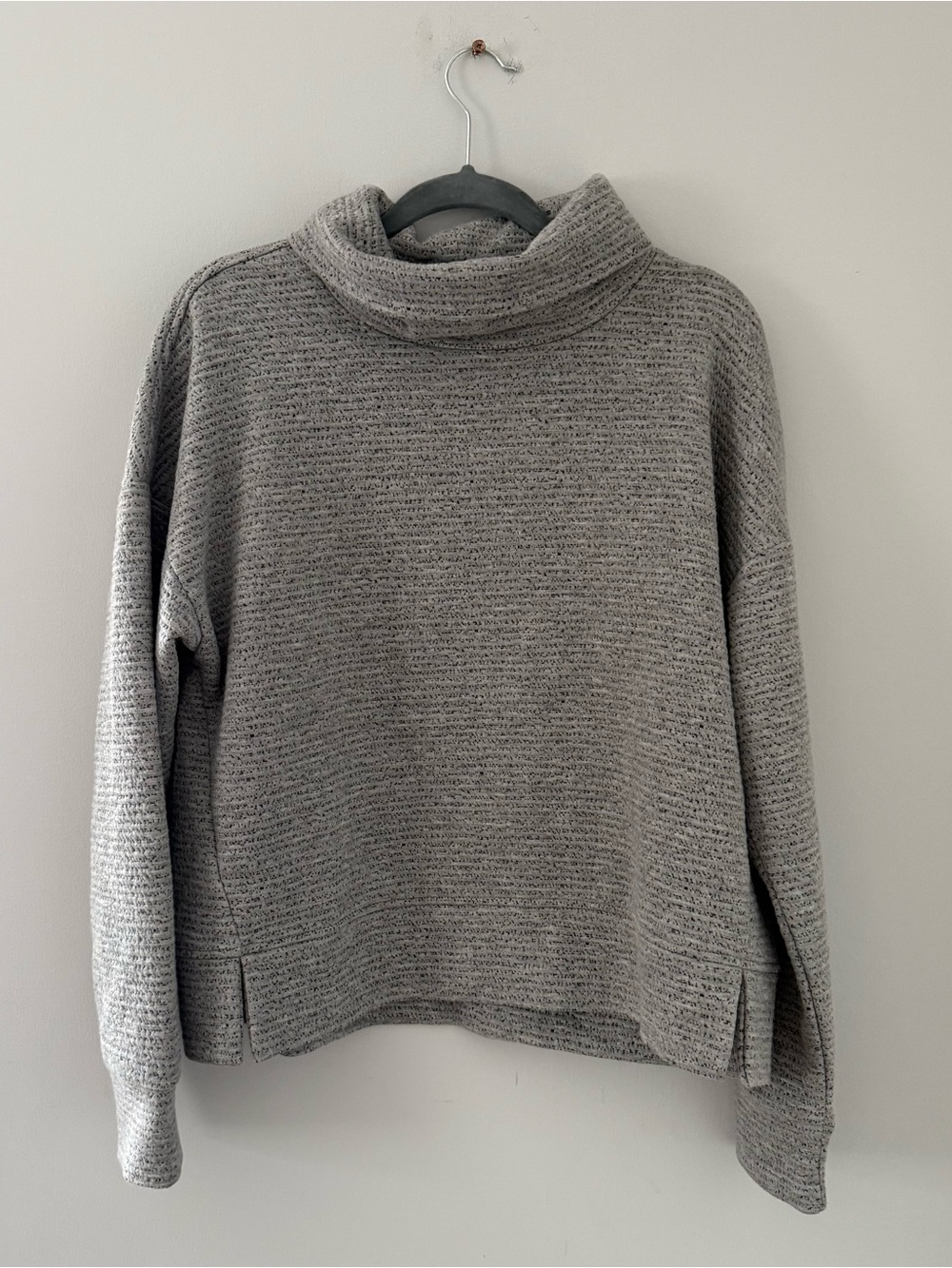 CALIA by Carrie Underwood Heather Gray Cowl Neck Sweater